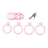 CockLock Cage de chasteté Dotty XXL 11 x 4cm Rose